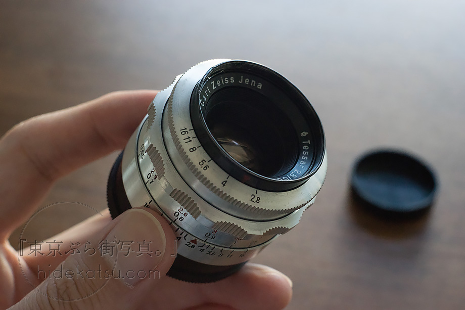 Carl Zeiss Tessar 50mm 鷹の目の鋭さは優しさを含んだ目？12枚羽