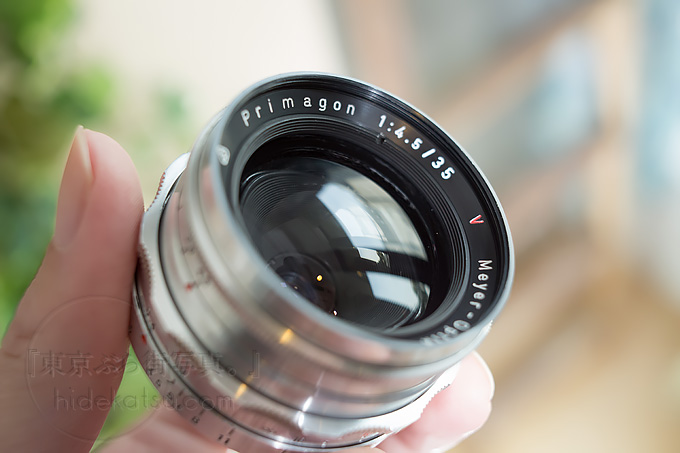 メイヤーの黄金期を垣間見られる準広角のPrimagon F4.5 35mm in 調布