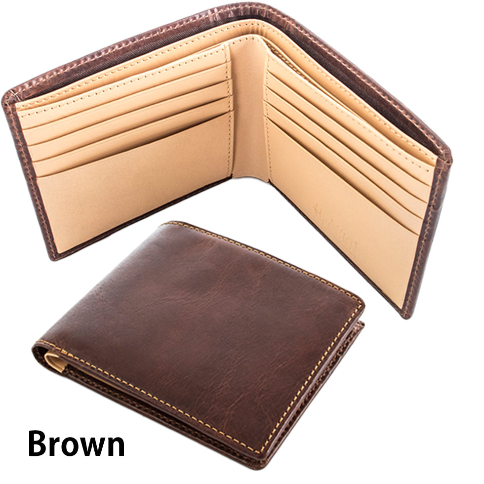 CEINT 2 COWHIDE LEATHER BI-FOLD WALLET | HIDEO WAKAMATSU ONLINE