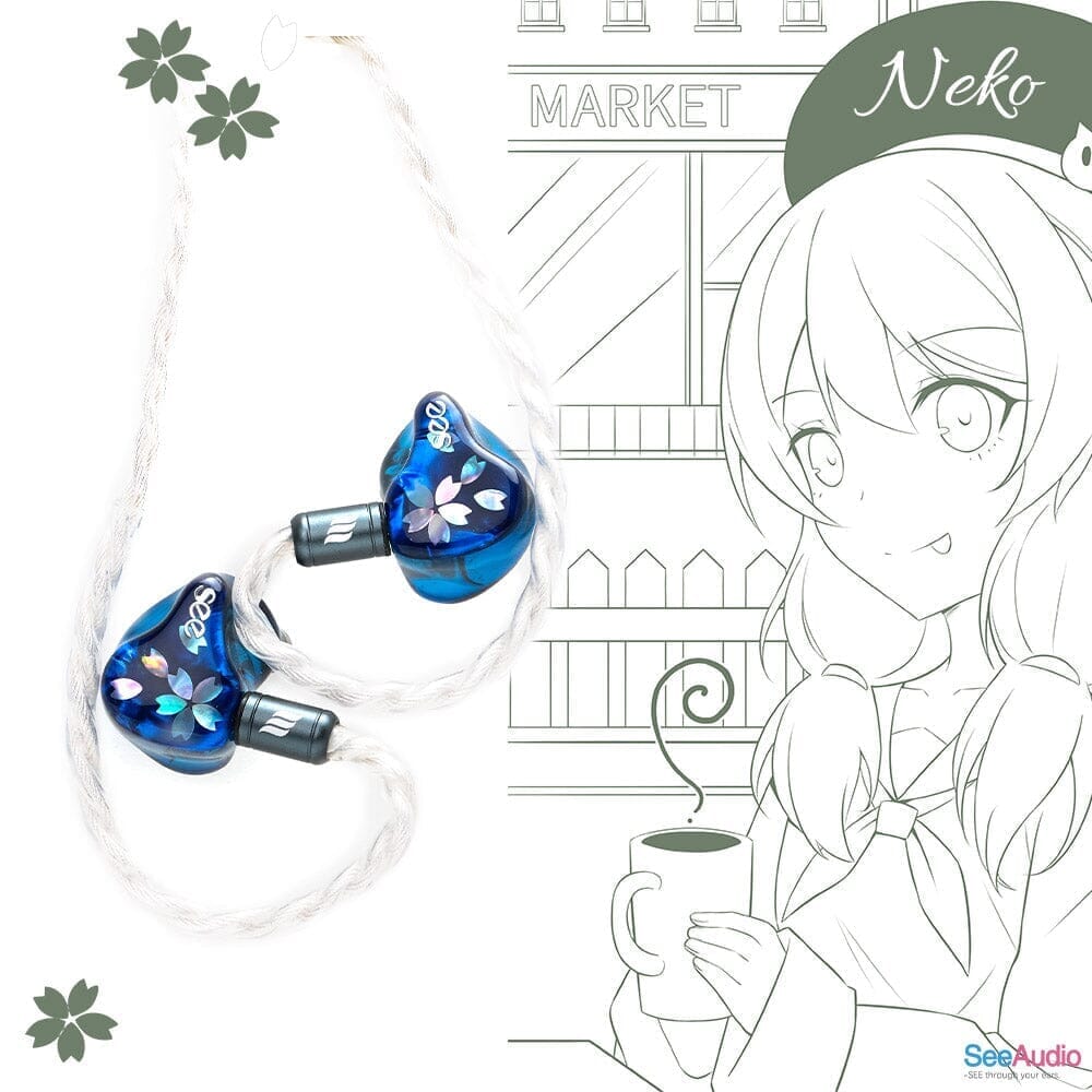 SeeAudio Neko 6BA IEMs