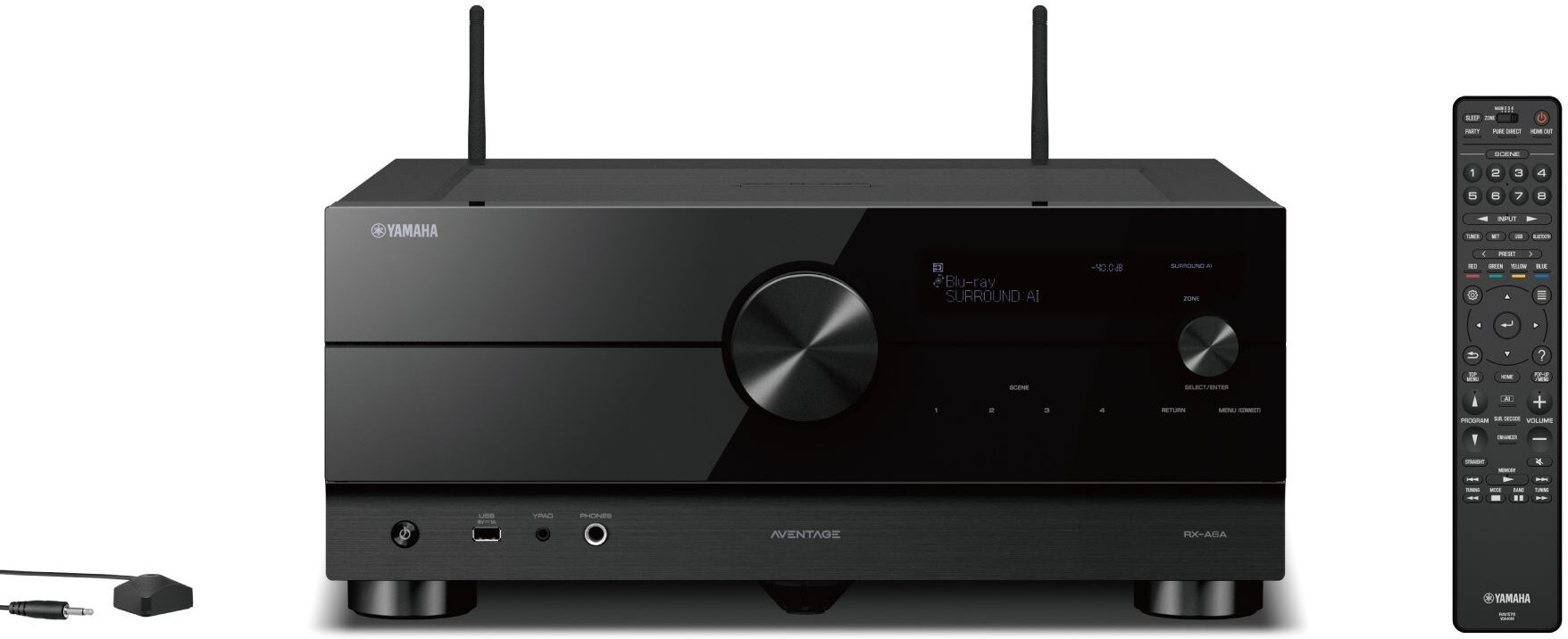 Yamaha RX-A6A AVENTAGE 9.2-Ch AV Receiver with 8K HDMI and