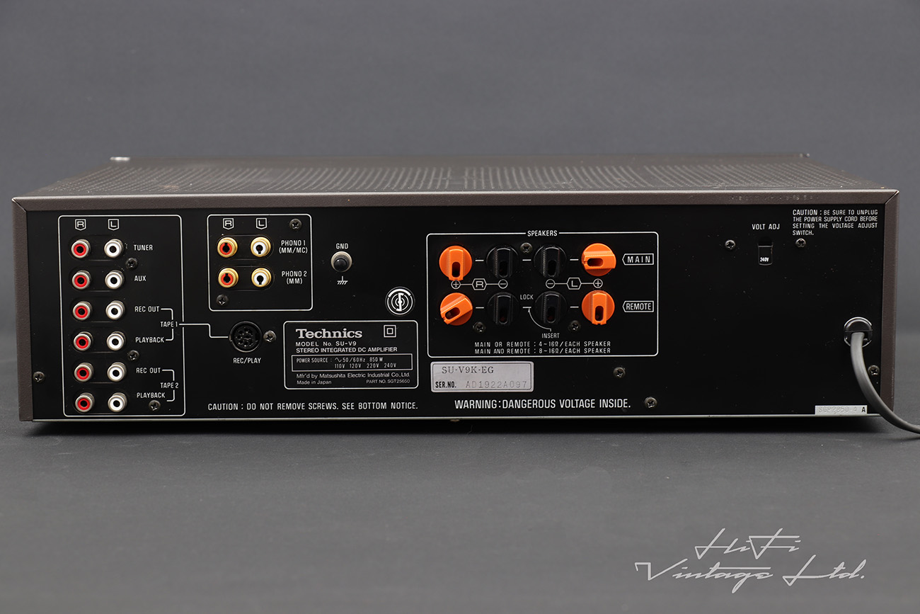 Technics SU-V9 ジャンク品扱い Technics SU-V9 ジャンク品扱い Yahoo