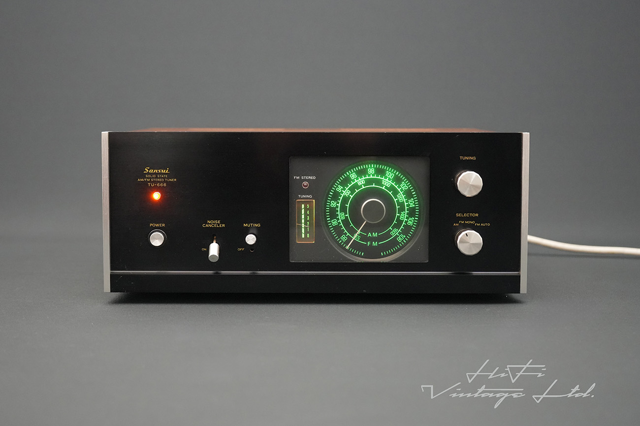 Sansui TU-666 Tuner - HiFi Vintage