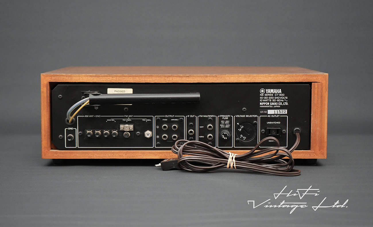 Yamaha CT-600 Tuner - HiFi Vintage