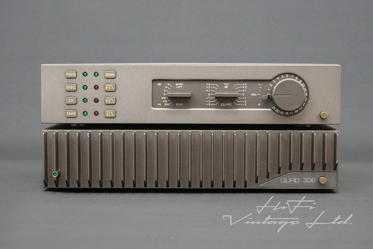Quad 34 & 306 set - HiFi Vintage
