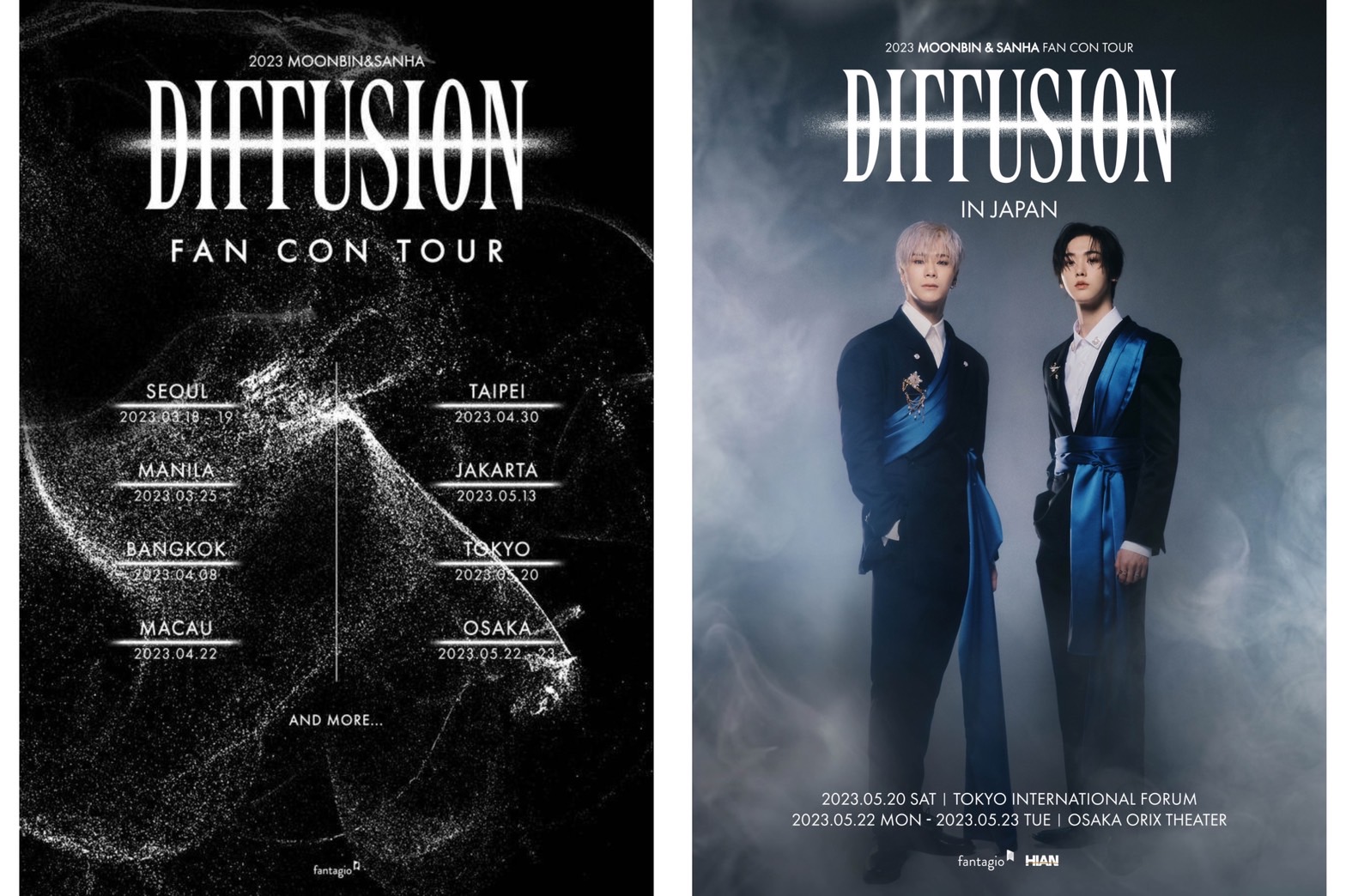 ASTRO】2023 MOONBIN&SANHA FAN CON TOUR : [DIFFUSION] IN JAPAN