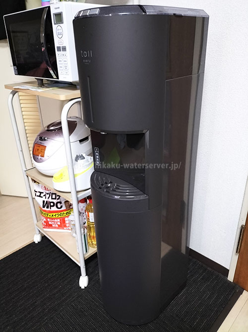 tall water 浄水器 黒 エブリィフレシャス 浄水器 tall ブラック