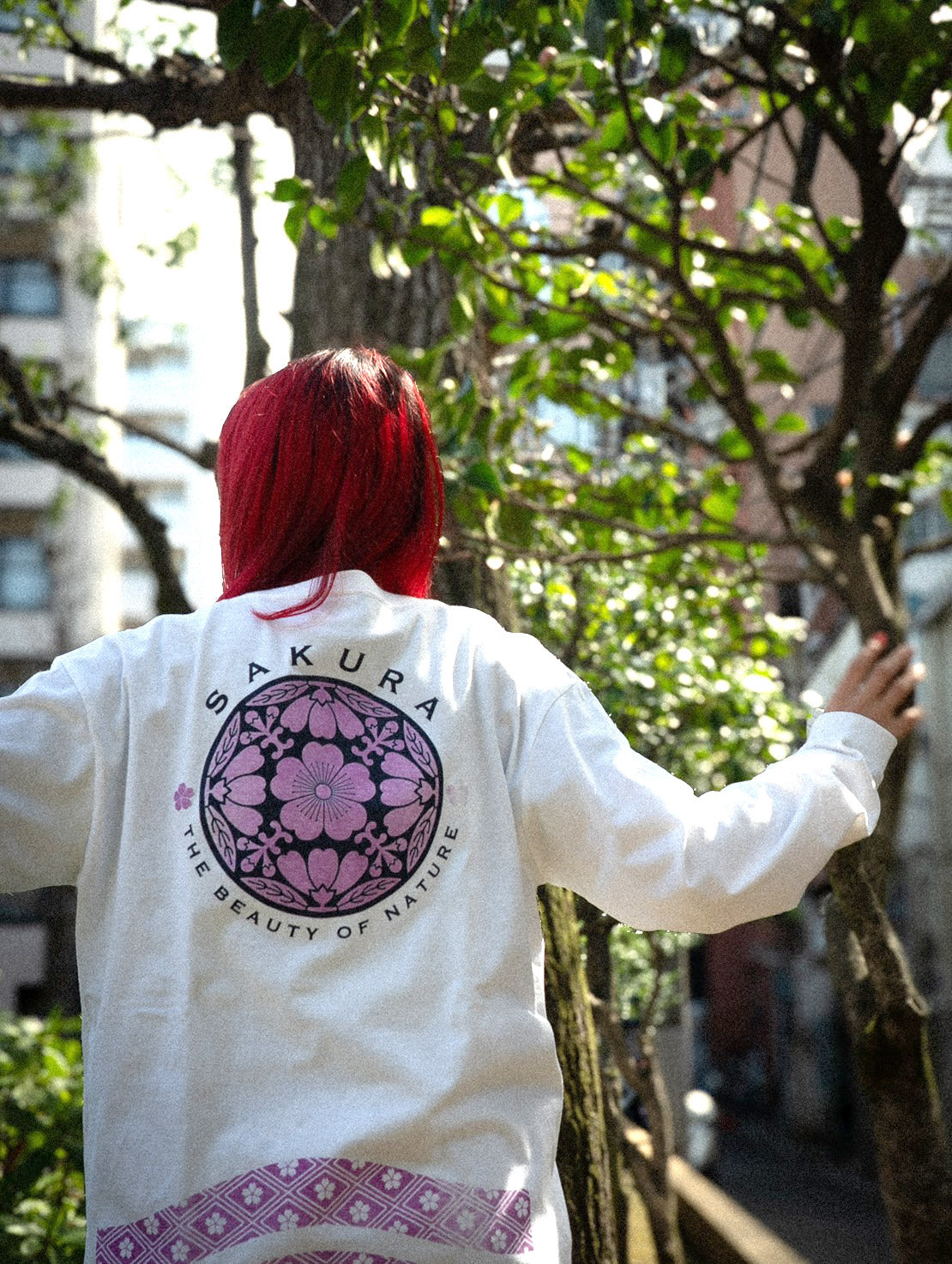 桜花爛漫UV L/S TEE | HIKESHI SAKURA UV L/S TEE – HiKESHi SPiRiT(火