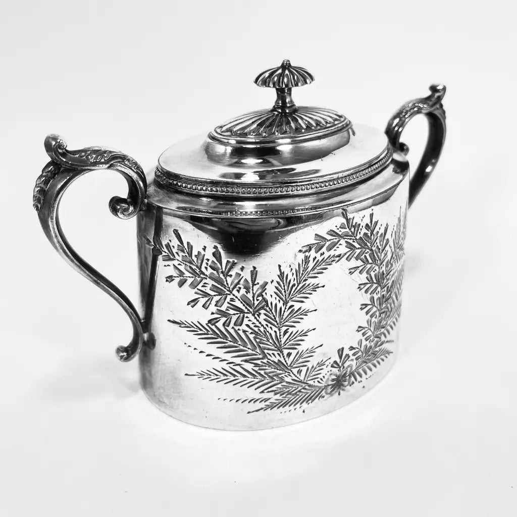 James Dixon & Sons EPBM Silver Tea Set C.1900 – hillsvintage