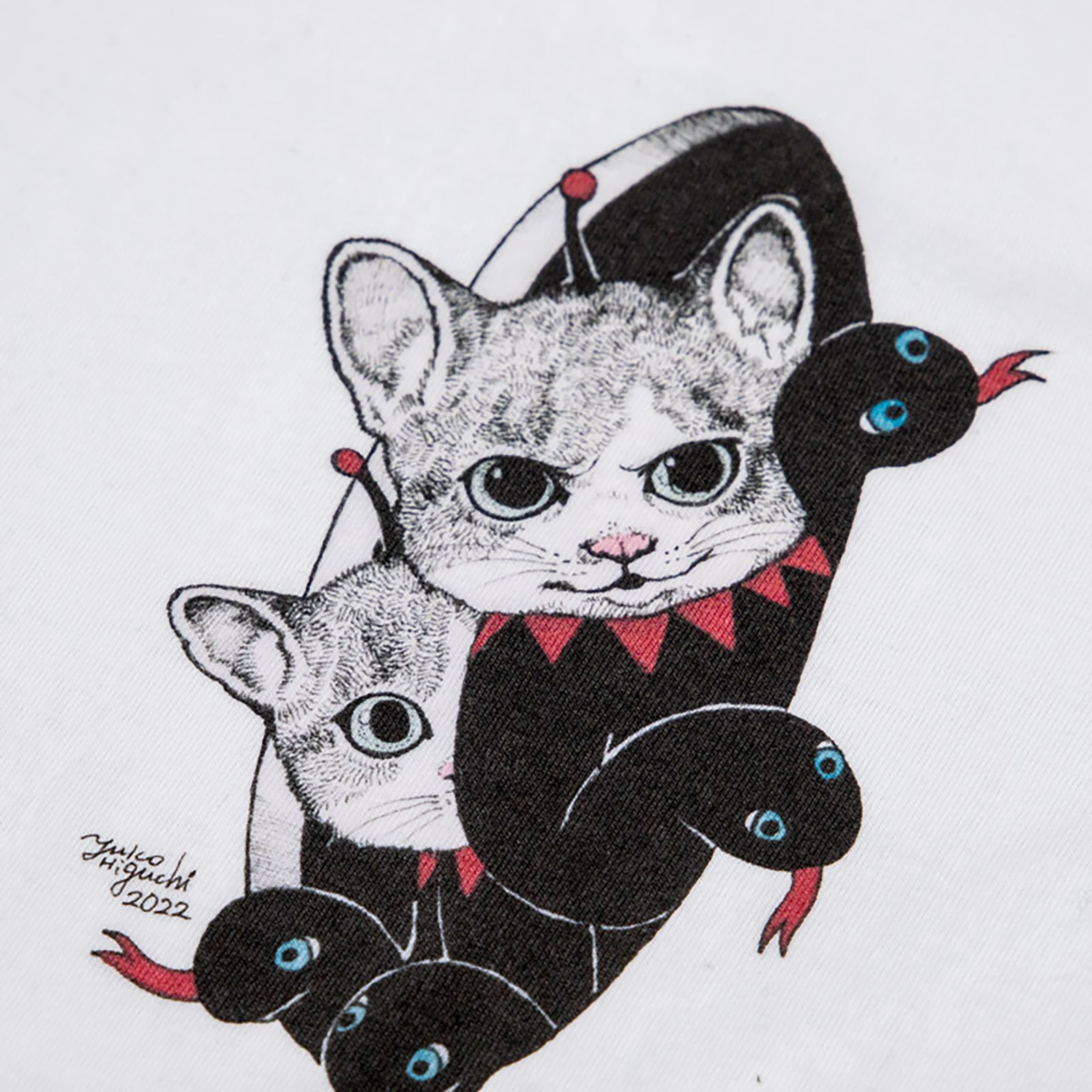 Tシャツ 巣穴からのぞくギュスターヴくん – ボリス雑貨店