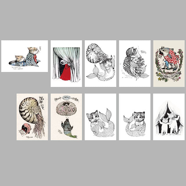 海展】 ポストカード20種セット（ケース付） – ボリス雑貨店