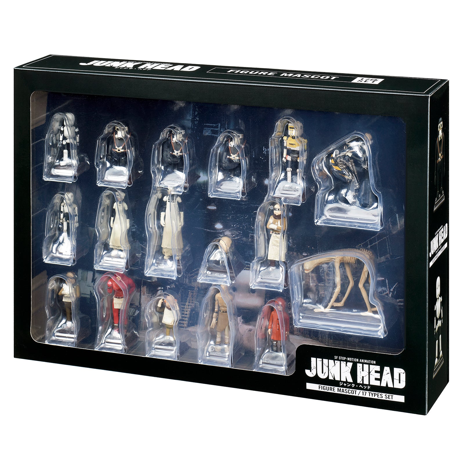 Wサイン入りカード＆オリジナルスリーブ付き】JUNK HEAD フィギュア