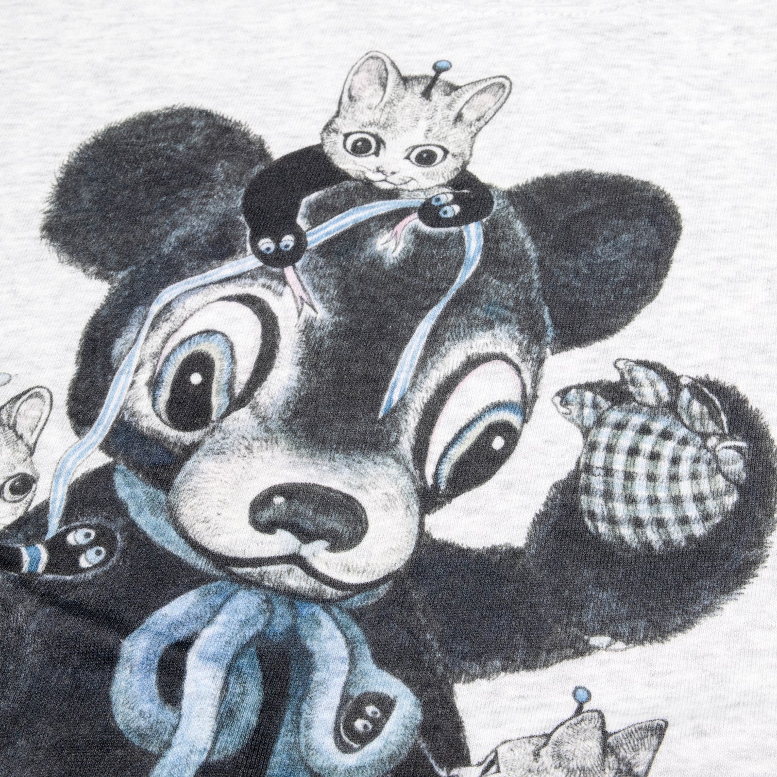 半袖スウェット 3ギュスと黒いクマ – ボリス雑貨店