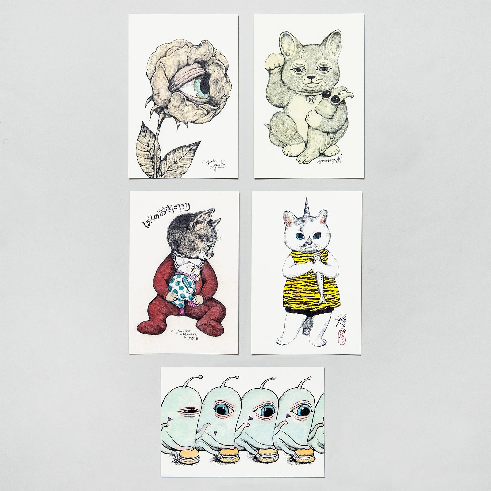 ポストカード 10種セット（B) – ボリス雑貨店