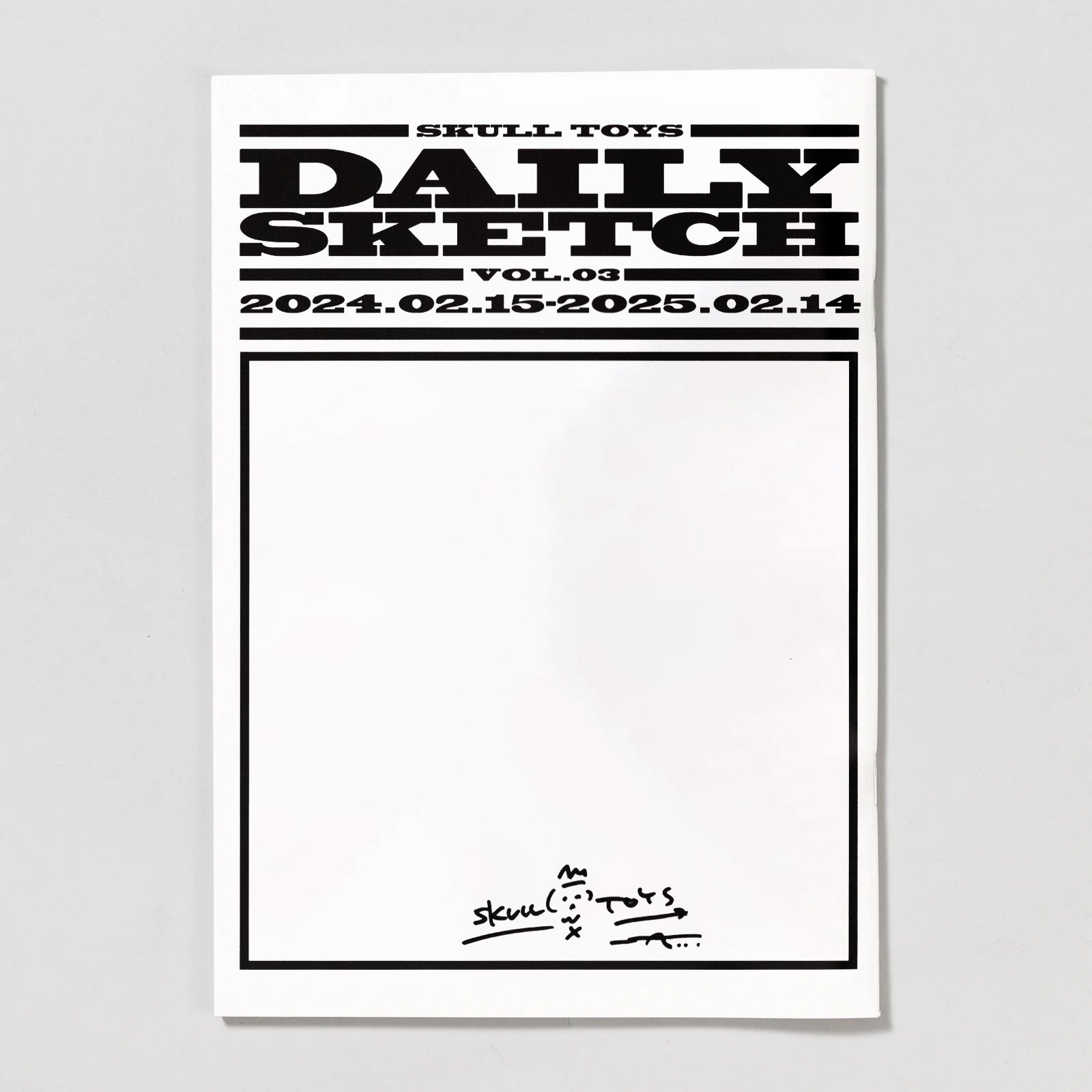 サイン本】SKULL TOYS DAILY SKETCH Vol.3 – ボリス雑貨店