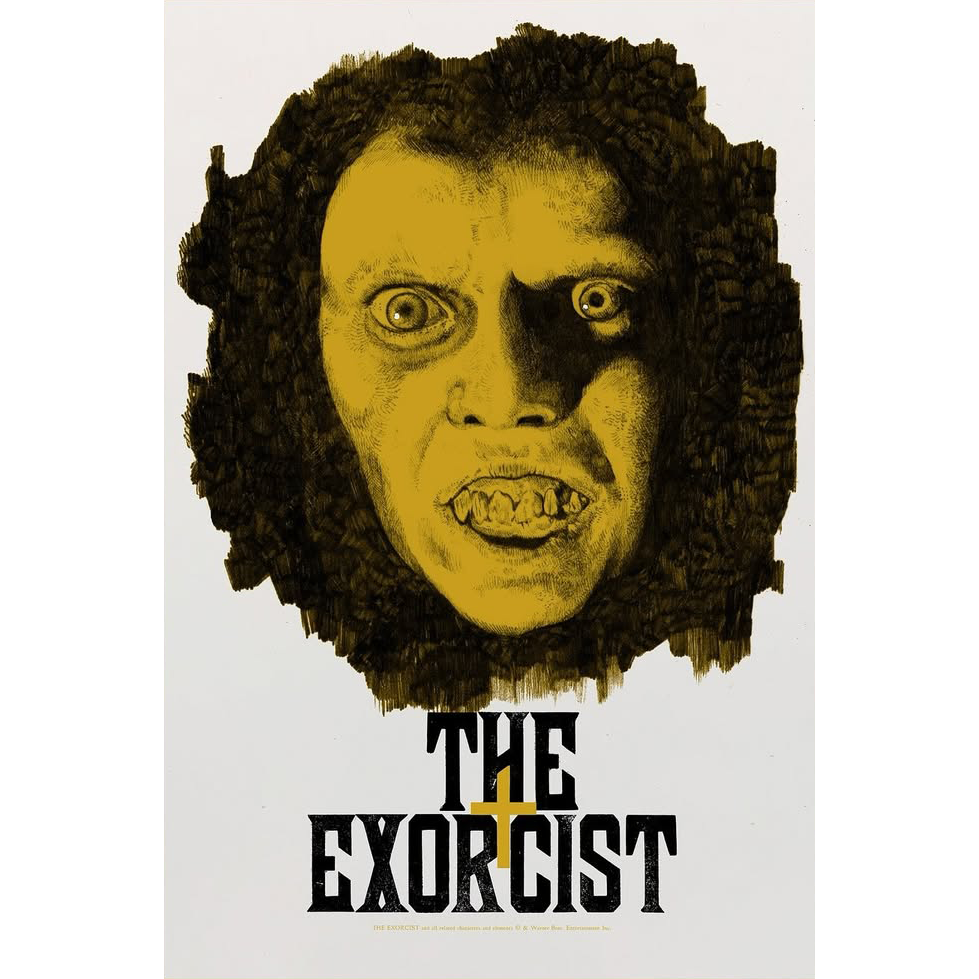 映画『エクソシスト』オルタナティブポスター｜ヒグチユウコ Higuchi