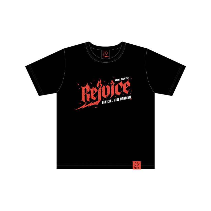 Rejoice Tシャツ ブラック – Official髭男dism ONLINE STORE