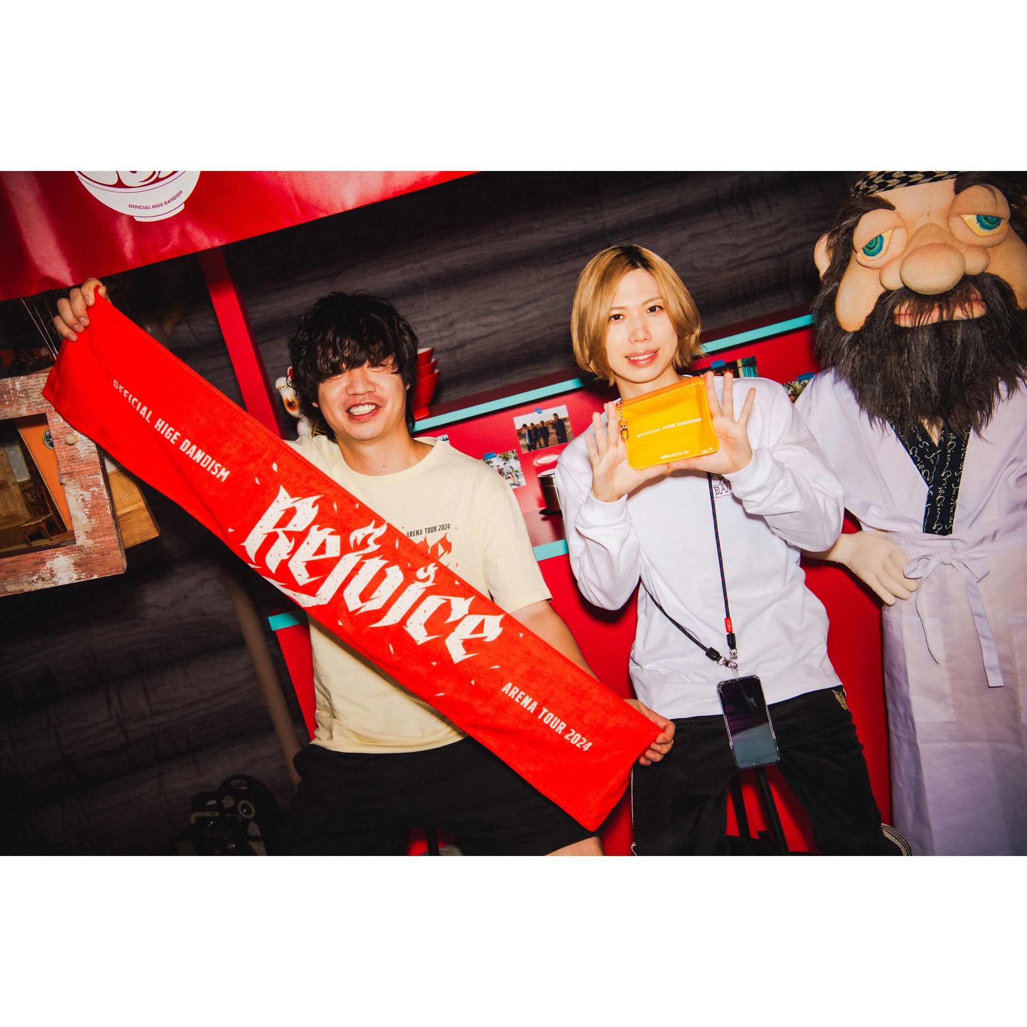 Rejoice マフラータオル – Official髭男dism ONLINE STORE