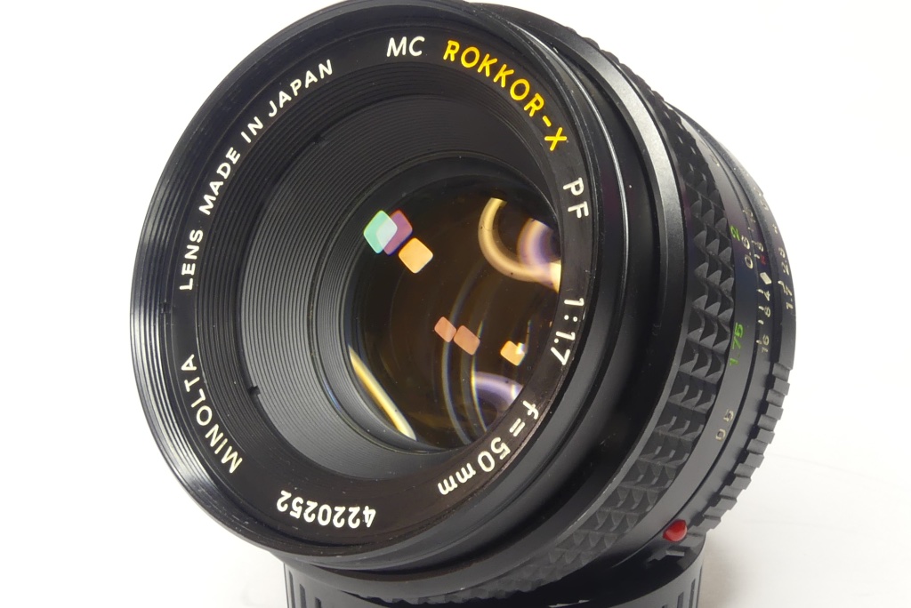 Minolta SRT-200 SLR Camera MCX Rokkor X 50mm f1.7 - High 5 Cameras