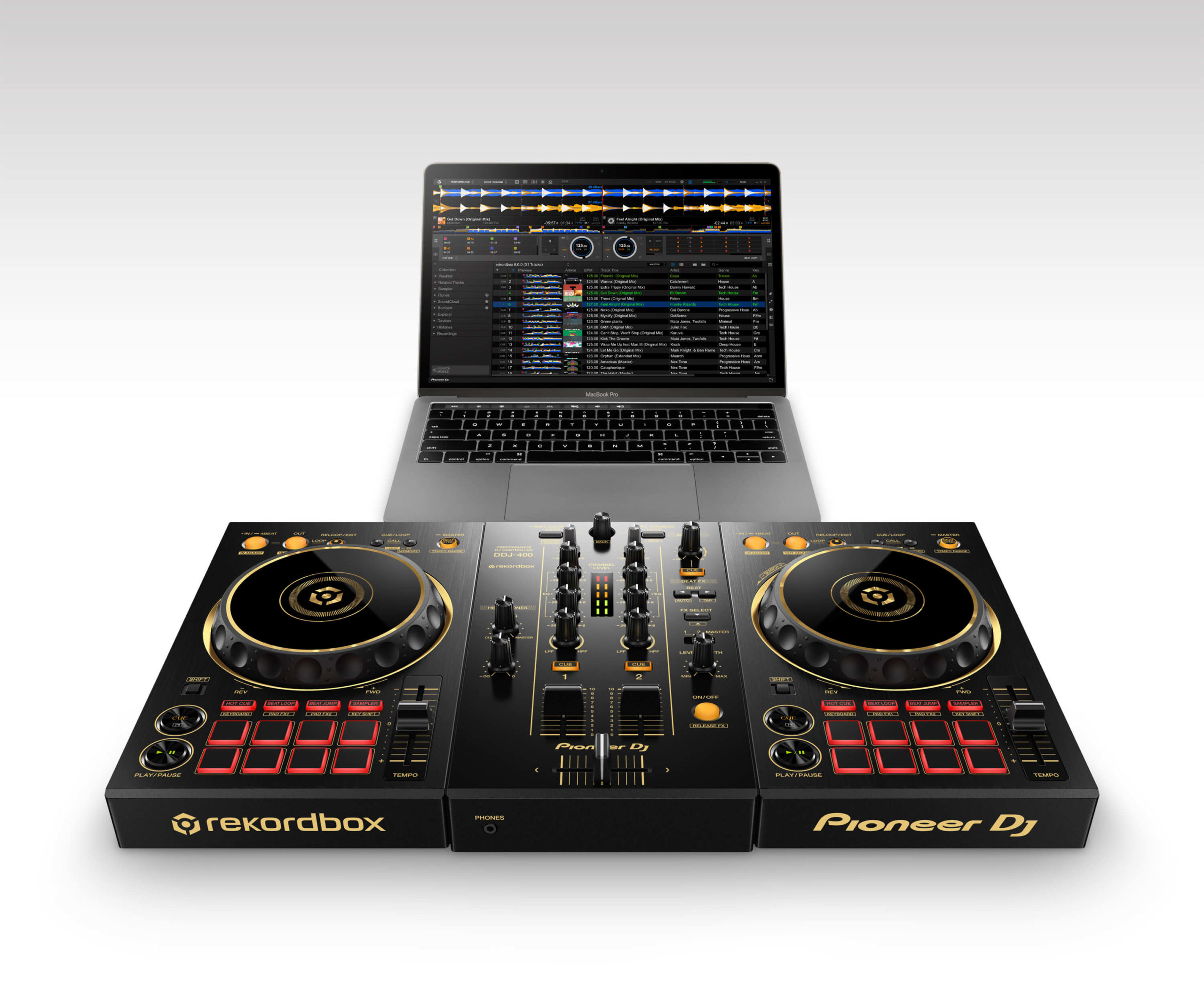 Pioneer DJの様々なDJアプリケーションに対応したDJコントローラー