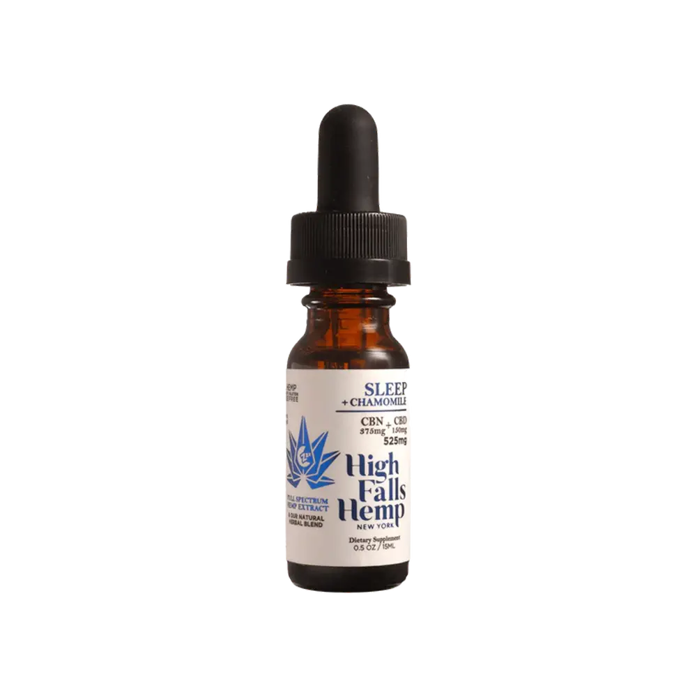 CBD+CBN Sleep Tincture 900mg – Natural Sleep Support – High Falls