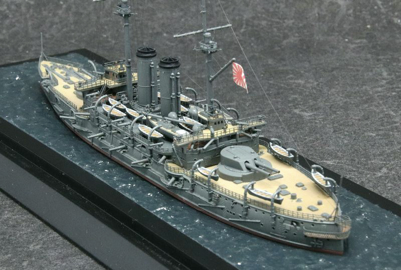 ショップ入荷情報】1/700戦艦「三笠」フルディテール完成品入荷 – 艦船