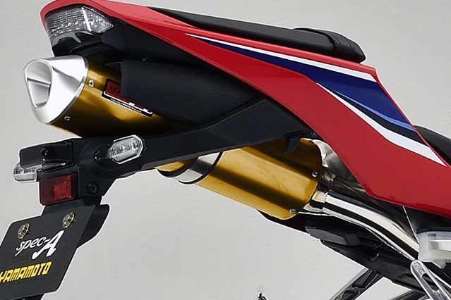 ヤマモトレーシングがCBR600RR(2021) 用のスリップオンを発売 | HIGH