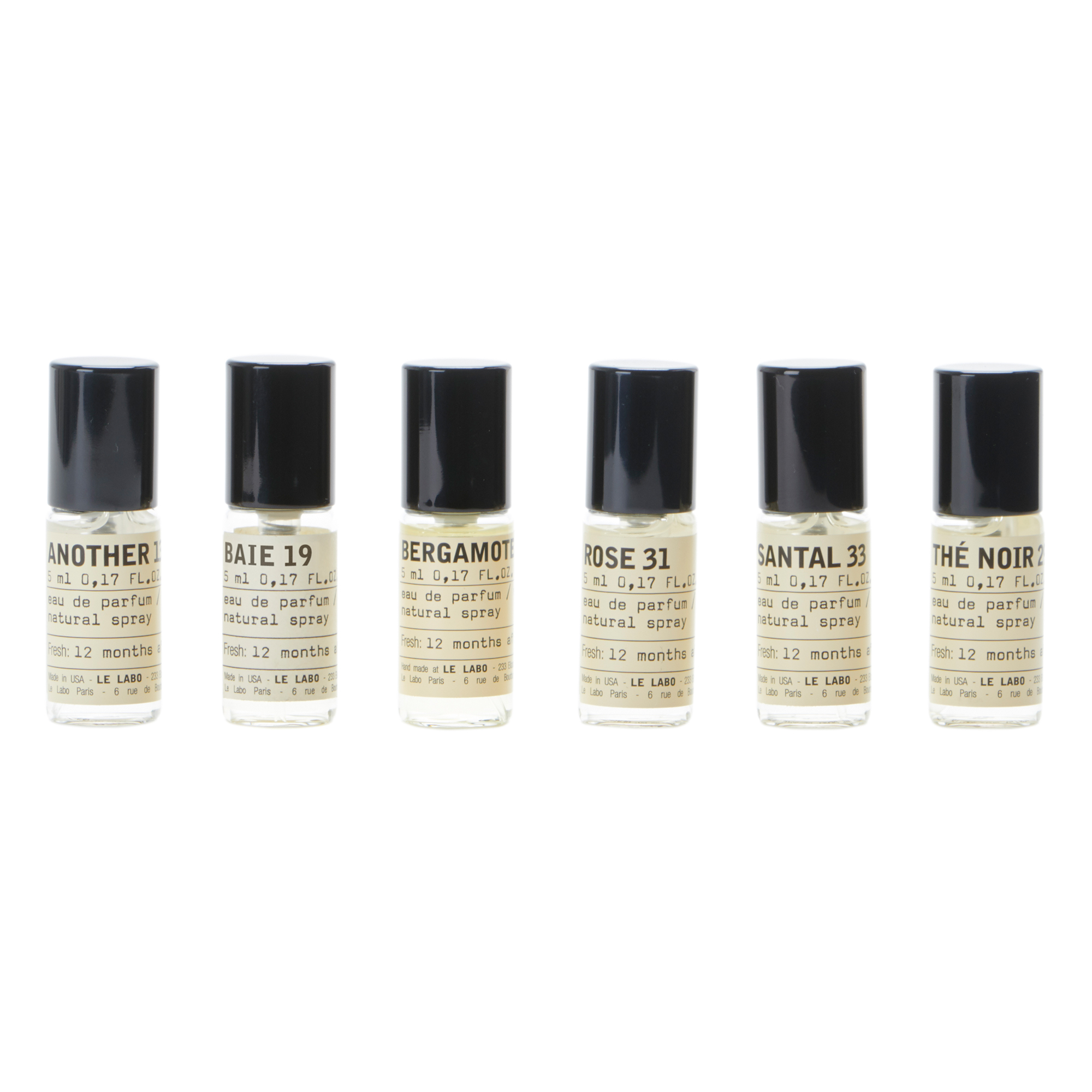 LE LABO、6種のアイコニックな香り ディスカバリーセット発売