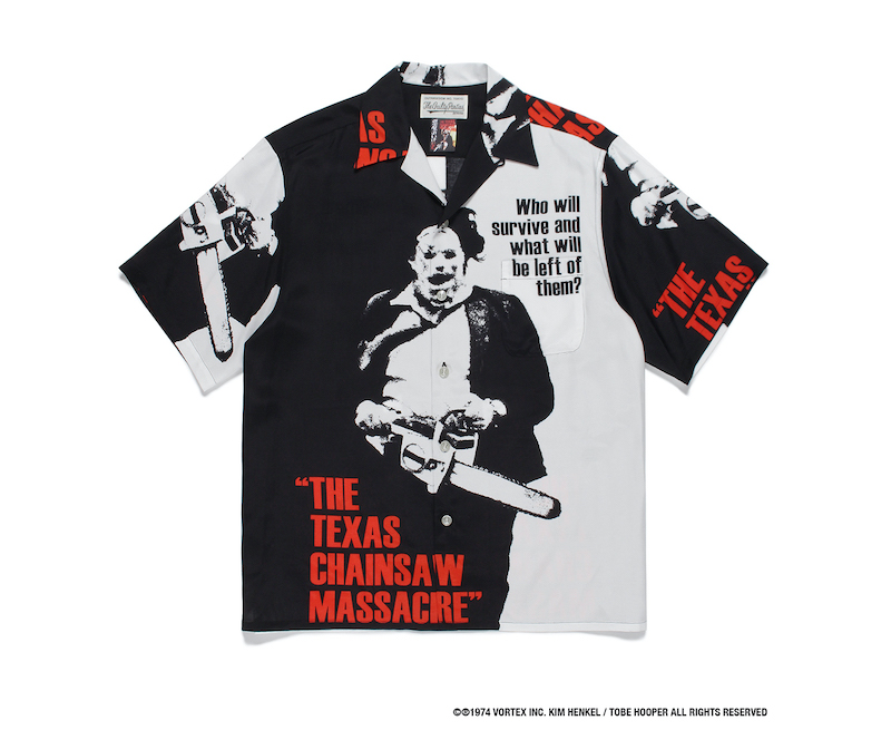 WACKO MARIA、映画『悪魔のいけにえ』とのコラボアイテム発売