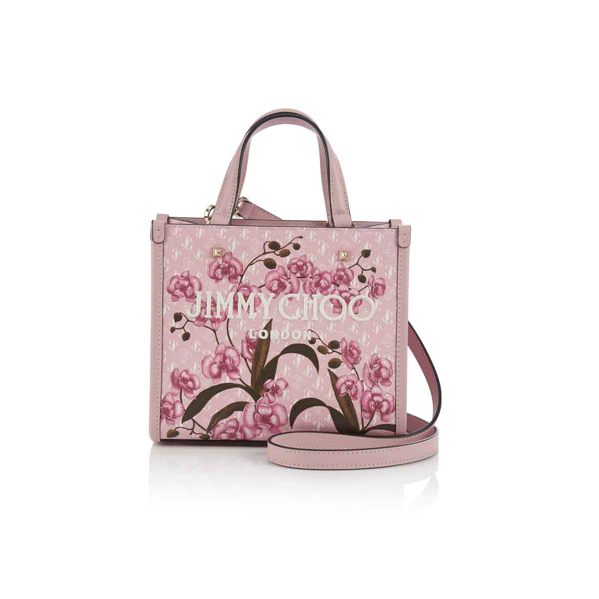 JIMMY CHOO、日本限定フラワーモチーフのバッグとウォレット発売