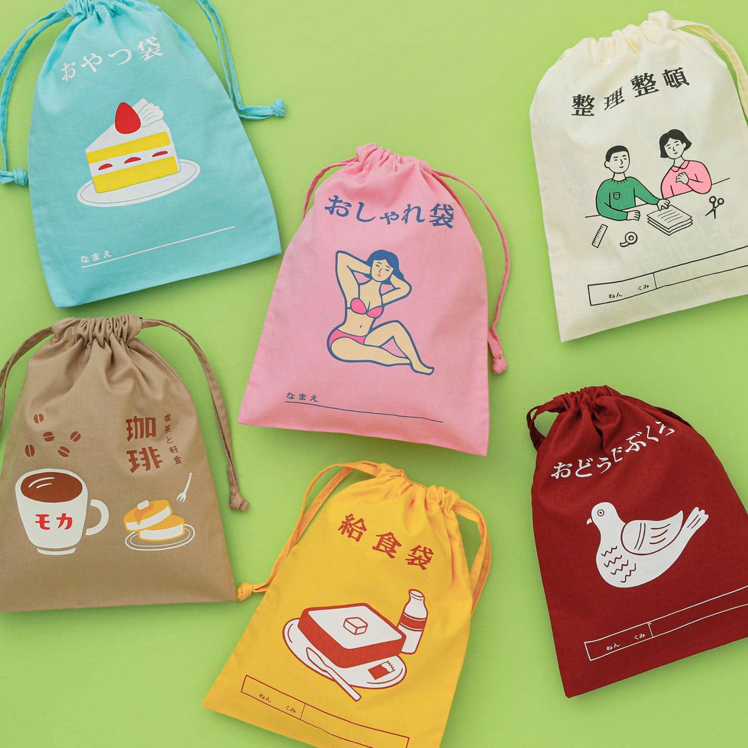 ニューレトロ | 巾着袋 | HIGHTIDE（ハイタイド）公式サイト