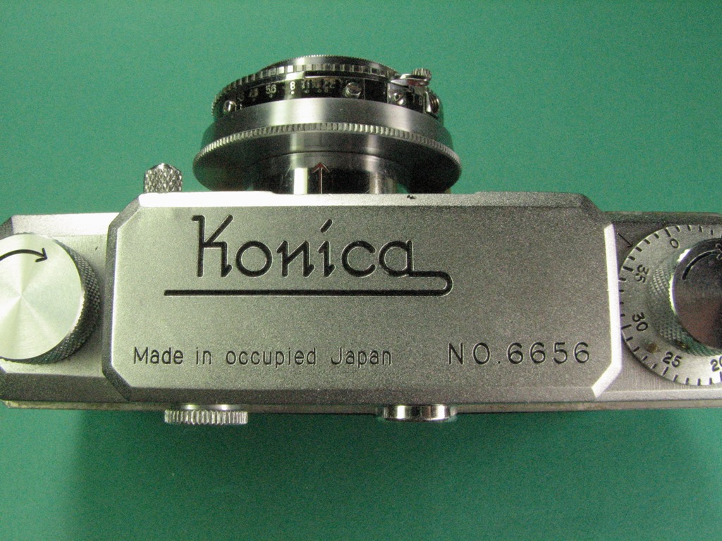 コニカ Ⅰ型(6656) Made in Occupied Japan | レトロカメラのスペース