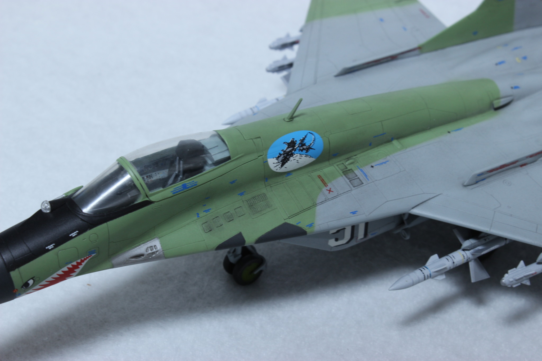 1/72 MiG-29(9-13) ズベズダ 作例 | ひつじ模型製作所