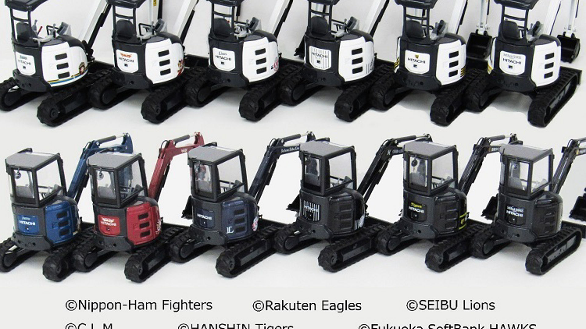 プロ野球6球団の公式承認モデル「ZX35U-5」のミニチュアを数量限定で