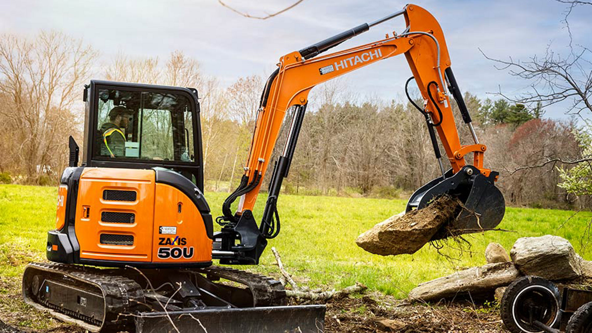 Hitachi Introduces ZX50U-5N Compact Excavator in North America