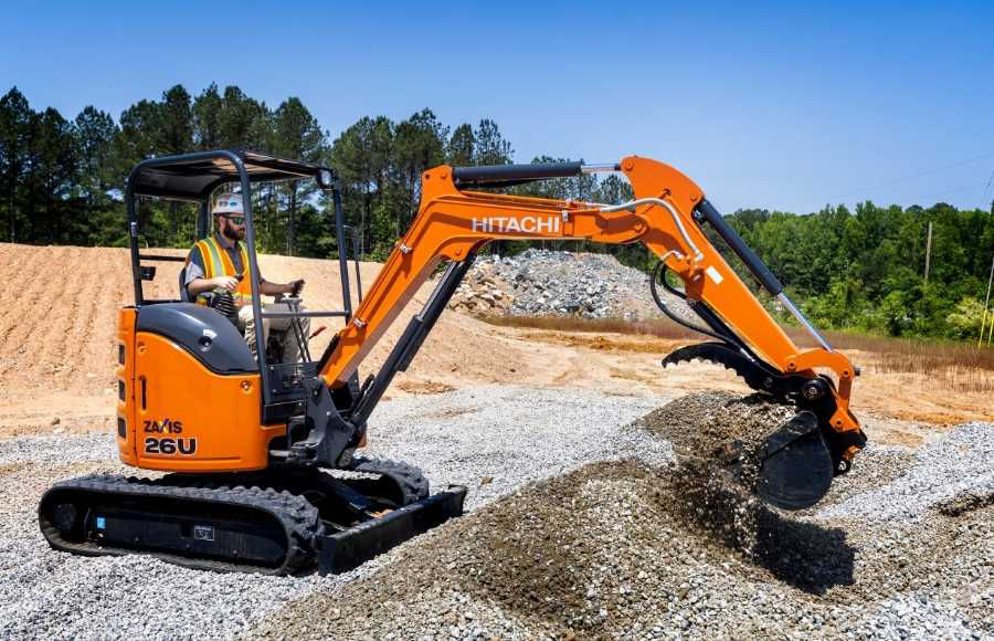 ZX26U-5N Compact Excavators - Hitachi Construction Machinery Americas