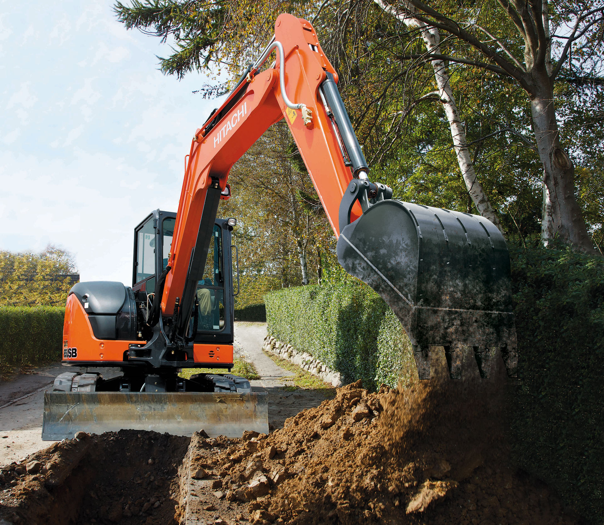 ZX65USB-5A Mini Excavators - Hitachi Construction Machinery MENA