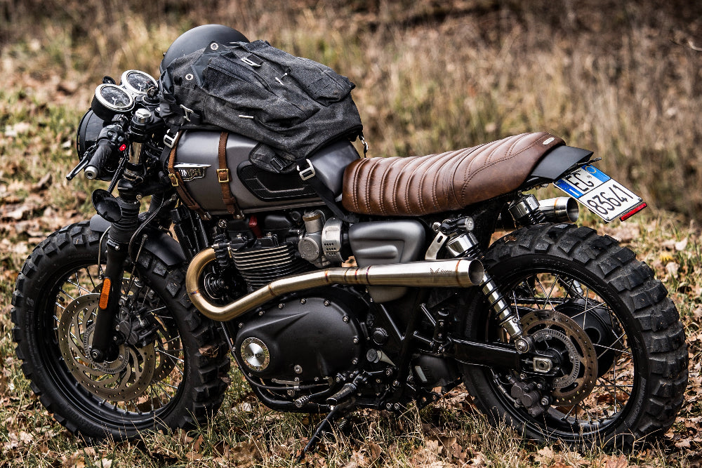 Triumph T100 - Full System – High Mount (Cone) – Hitchcox Motorcycles