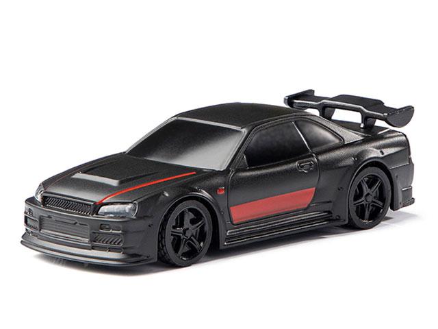 E.KAZEDA 夜露死苦零神愚 黒 ワゴン車 1/18スケール ラジコン E.KAZEDA