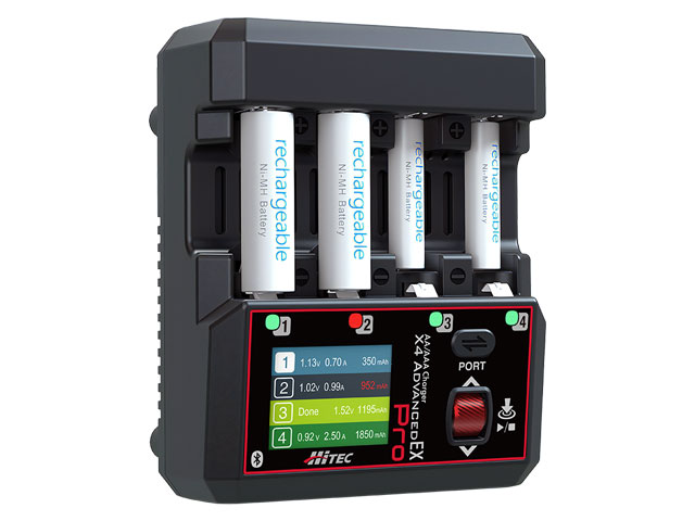 単三/ 単四充電器 AA/AAA Charger X4 Advanced EX Pro ［ AA/AAA