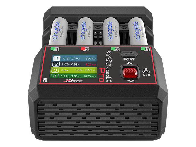 単三/ 単四充電器 AA/AAA Charger X4 Advanced EX Pro ［ AA/AAA