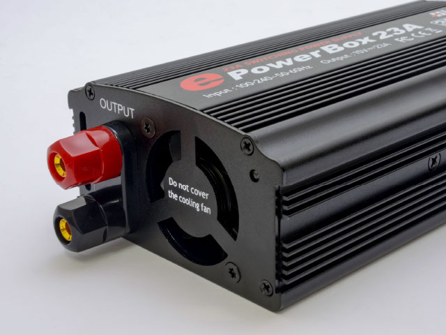 e PowerBox 23A [e パワーボックス 23A]安定化電源 | Hitec Multiplex