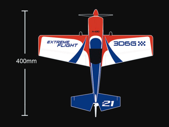 5チャンネル 2.4Ghz ラジコンエアプレーン エッジA-430 [EDGE A430] XK