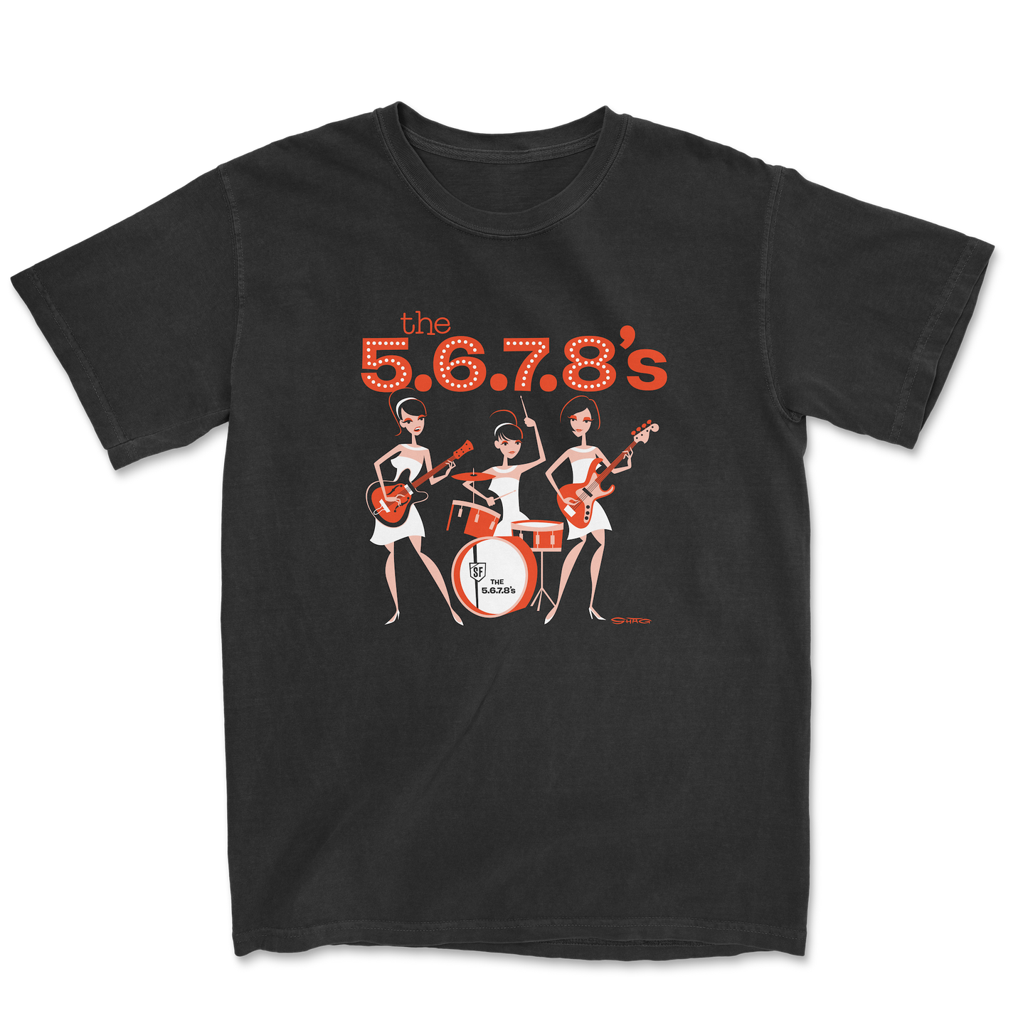 The 5.6.7.8's SHAG T - Hi-Tide Vintage – Hi-Tide Recordings & Nu-Tone