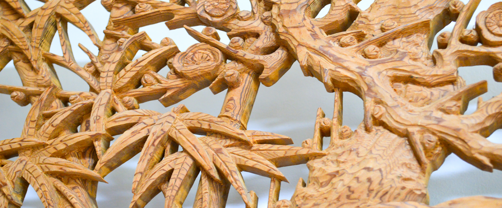 形を変えても欄間彫刻の技術を残していきたいんです。 | ヒトコト