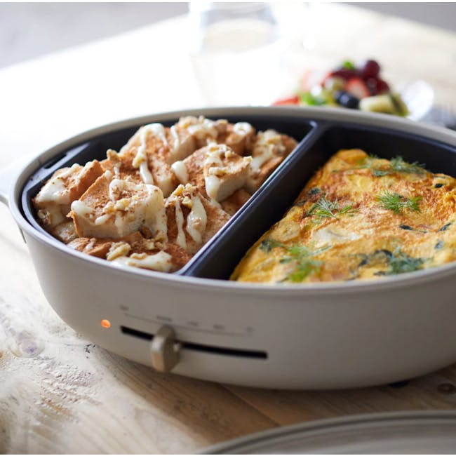 BRUNO Oval Half Flat Plates, BRUNO Kitchen & Household Appliances