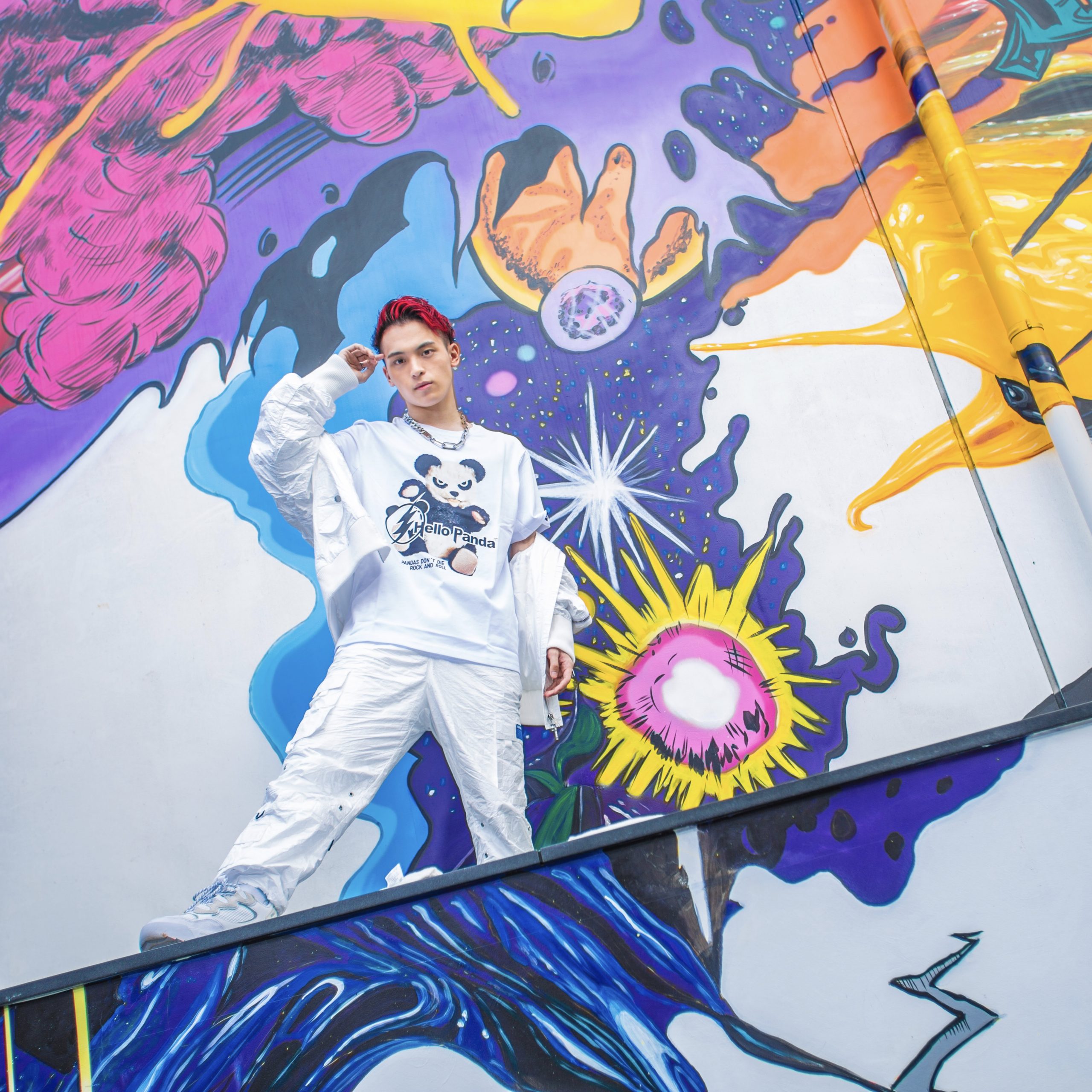 着用情報】ラッパー / シンガー＆ソングライターの「Novel Core」さん