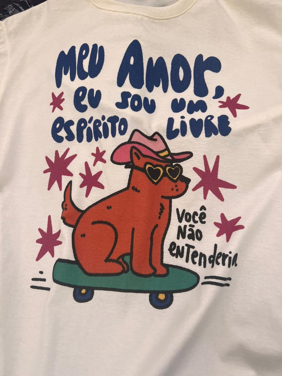 Camiseta Espírito Livre - Off-White