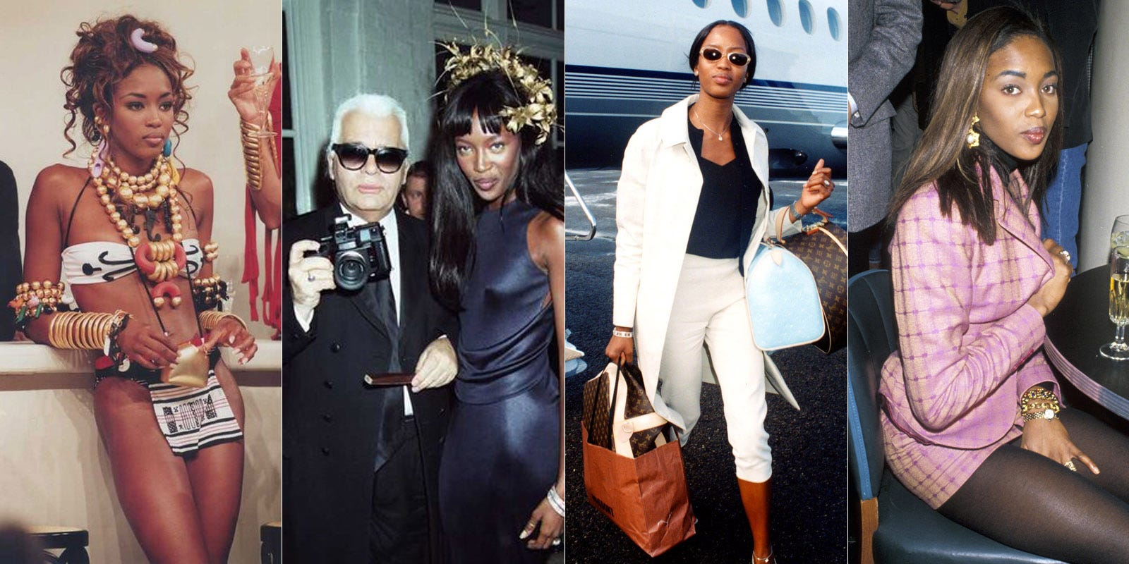 90年代リバイバル！ 今こそお手本にしたい、ナオミ・キャンベルの