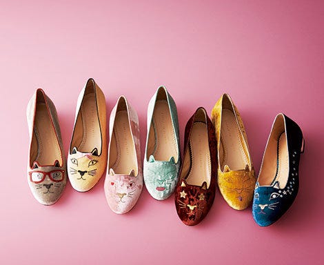 シャーロットオリンピアのフラットシューズ